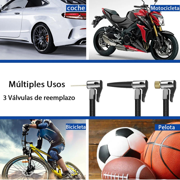 Wireless Electric Tire Inflator – Car, Motorcycle & Bike Air Pump