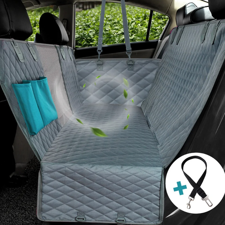 Waterproof Dog Car Seat Cover with Visual Window – Heavy Duty, 2 Sizes