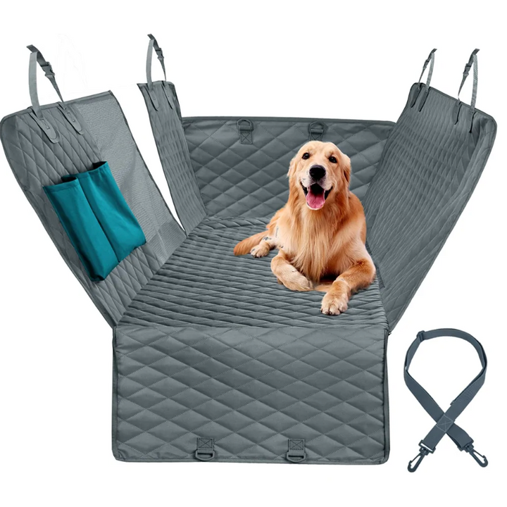 Waterproof Dog Car Seat Cover with Visual Window – Heavy Duty, 2 Sizes