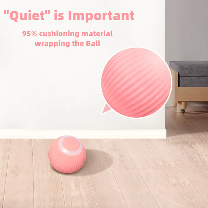 Smart Automatic Cat Ball Toy – Self-Moving Interactive Toy for Indoor Cats