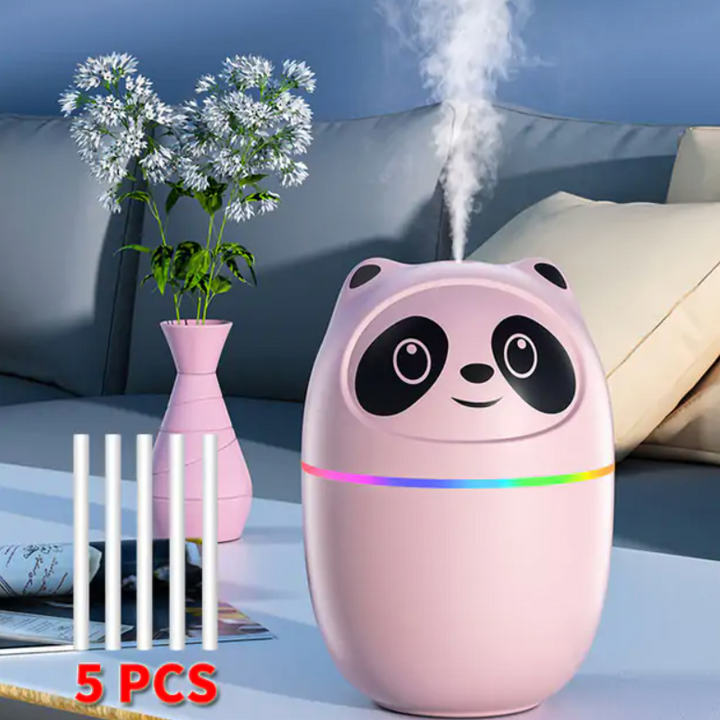 Cat Humidifier 250ml – Ultrasonic Aromatherapy Diffuser with Night Light, USB