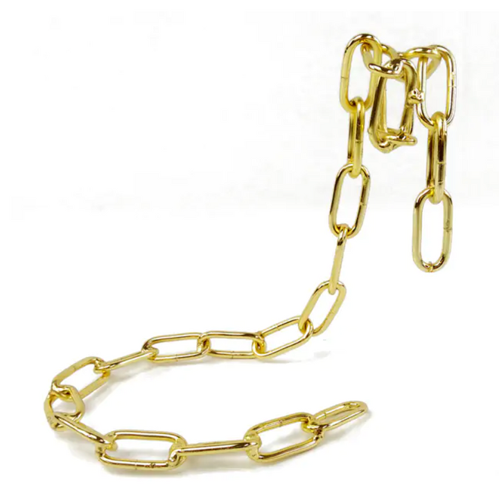 Iron Chain Wine Bottle Holder – Suspended Display Stand, Home Bar Decor, 3 Finishes