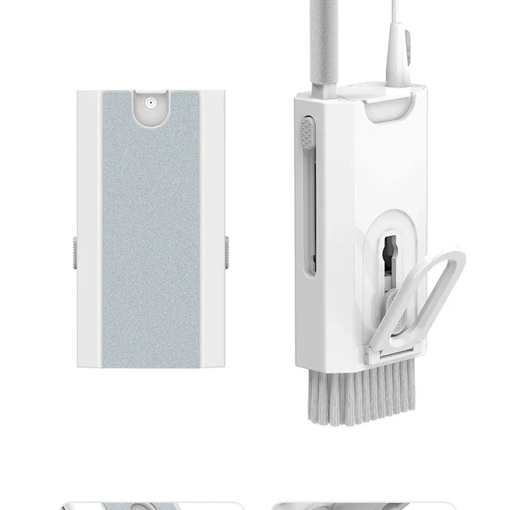 8 in 1 Cleaning Kit Computer Keyboard Cleaner Brush Earphones Cleaning Pen For Headset iPad Phones Cleaning Tools Keycap Puller